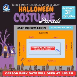 Halloween Parade Map